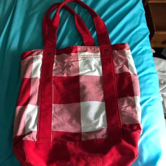 Abercrombie flannel tote - Picture 2 of 5